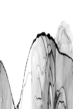 Alkol mürekkebinin sunduğu yüksek kaliteli akış sanatı tasarımcıya modern bir soyut arkaplan sağlar..