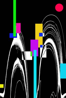 Alkol mürekkebiyle sunulan yüksek kaliteli soyut resim tasarımcıya modern bir sanat arkaplanı sunuyor..