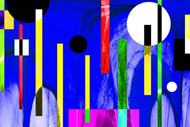 Alkol mürekkebiyle sunulan yüksek kaliteli soyut resim tasarımcıya modern bir sanat arkaplanı sunuyor..