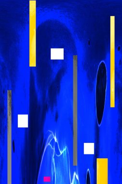 Alkol mürekkebiyle sunulan yüksek kaliteli soyut resim tasarımcıya modern bir sanat arkaplanı sunuyor..