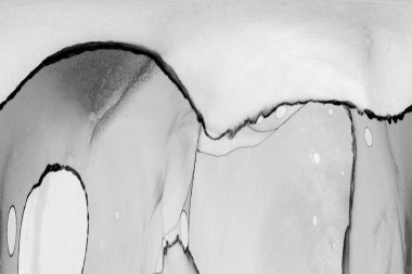 Alkol mürekkebinin sunduğu yüksek kaliteli akış sanatı tasarımcıya modern bir soyut arkaplan sağlar..