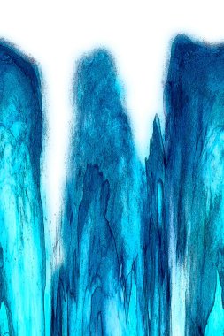 Alkol mürekkebinin sunduğu yüksek kaliteli akış sanatı tasarımcıya modern bir soyut arkaplan sağlar..