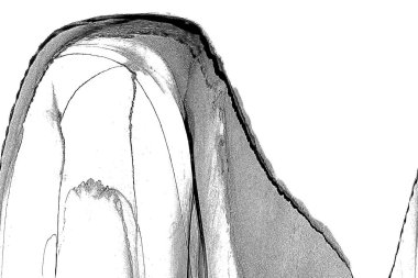 Alkol mürekkebinin sunduğu yüksek kaliteli akış sanatı tasarımcıya modern bir soyut arkaplan sağlar..