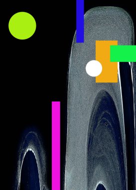 Alkol mürekkebiyle sunulan yüksek kaliteli soyut resim tasarımcıya modern bir sanat arkaplanı sunuyor..