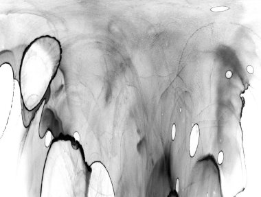 Yüksek kaliteli soyut Çin manzara resminin modern sanat arka planı alkol mürekkebiyle sunulmuştur..