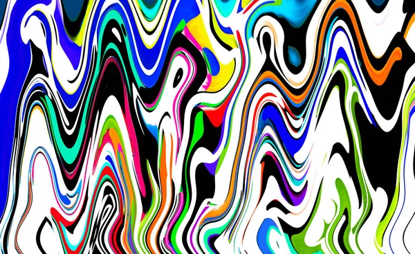 Modern soyut resim. Renkli akıcı sanat resimleri. Geometrik arkaplan.