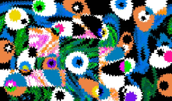 Modern tasarım çizimi. Çizgi ve renk bloğu geometrik şekiller. Pop sanat