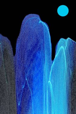 Alkol mürekkebi, sıvı boya, soyut yaratıcılık, Çin tarzı, muhteşem stil, mürekkep boyası, amip, zengin renk, arkaplan, grafik