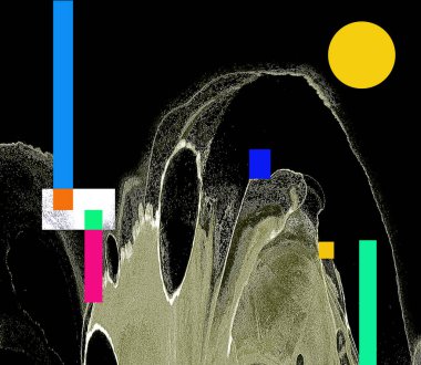 Alkol mürekkebi ve renkli soyut modern resim arka planıyla yapılmış yüksek kalite modern soyut resim..