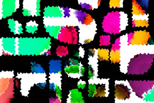 Modern soyut resim. Renkli akıcı sanat resimleri. Geometrik arkaplan.