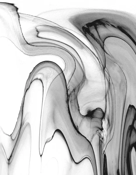 Alkol mürekkebi ve renkli soyut modern resim arka planıyla yapılmış yüksek kalite modern soyut resim..