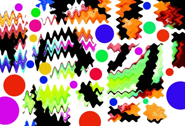 Modern soyut resim. Renkli akıcı sanat resimleri. Geometrik arkaplan.