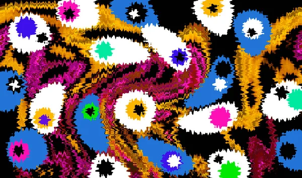 Modern tasarım çizimi. Çizgi ve renk bloğu geometrik şekiller. Pop sanat