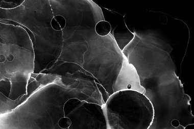 Alkol mürekkebi modern tasarımcılar için soyut sıvı sanat ve pop sanat modelleri yaratır.