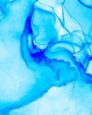 Alkol mürekkebi ve renkli soyut modern resim arka planıyla yapılmış yüksek kalite modern soyut resim..