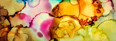 Modern tasarım çizimi. Çizgi ve renk bloğu geometrik şekiller. Pop sanat