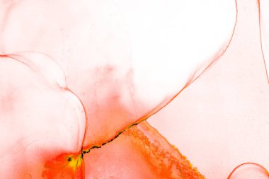 Alkol mürekkebinin sunduğu yüksek kaliteli akış sanatı tasarımcıya modern bir soyut arkaplan sağlar..