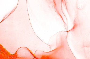 Alkol mürekkebinin sunduğu yüksek kaliteli akış sanatı tasarımcıya modern bir soyut arkaplan sağlar..