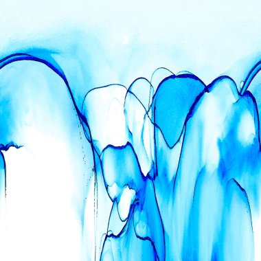 Alkol mürekkebi ve renkli soyut modern resim arka planıyla yapılmış yüksek kalite modern soyut resim..