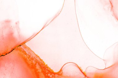 Alkol mürekkebinin sunduğu yüksek kaliteli akış sanatı tasarımcıya modern bir soyut arkaplan sağlar..