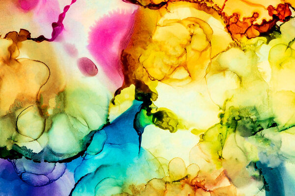 Modern design illustration. Line and color block geometric figures. Pop art