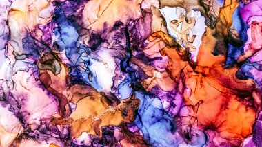 Modern tasarım çizimi. Çizgi ve renk bloğu geometrik şekiller. Pop sanat