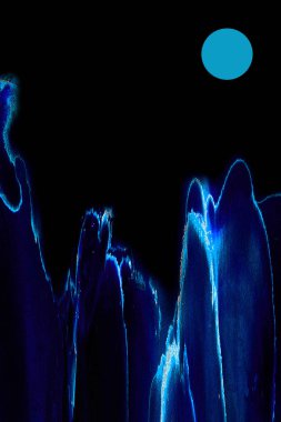 Alkol mürekkebi ve renkli soyut modern resim arka planıyla yapılmış yüksek kalite modern soyut resim..