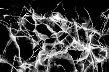 Alkol mürekkebinin sunduğu yüksek kaliteli akış sanatı tasarımcıya modern bir soyut arkaplan sağlar..