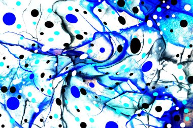 Alkol mürekkebi ve renkli soyut modern resim arka planıyla yapılmış yüksek kalite modern soyut resim..