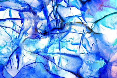 Alkol mürekkebi ve renkli soyut modern resim arka planıyla yapılmış yüksek kalite modern soyut resim..