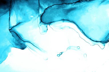 Alkol mürekkebi ve renkli soyut modern resim arka planıyla yapılmış yüksek kalite modern soyut resim..