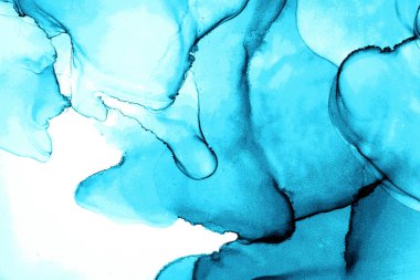 Alkol mürekkebi ve renkli soyut modern resim arka planıyla yapılmış yüksek kalite modern soyut resim..