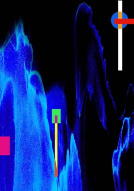 Alkol mürekkebi ve renkli soyut modern resim arka planıyla yapılmış yüksek kalite modern soyut resim..