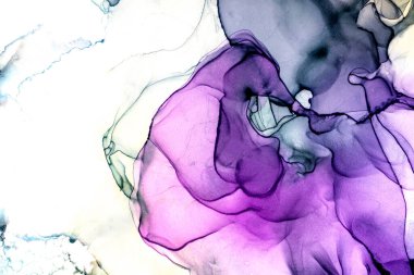 Alkol mürekkebi ve renkli soyut modern resim arka planıyla yapılmış yüksek kalite modern soyut resim..