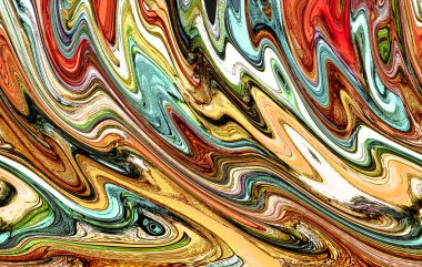 Modern tasarım çizimi. Çizgi ve renk bloğu geometrik şekiller. Pop sanat