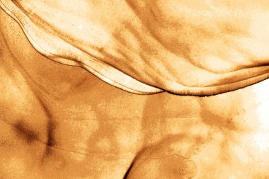 Alkol mürekkebinin sunduğu yüksek kaliteli akış sanatı tasarımcıya modern bir soyut arkaplan sağlar..