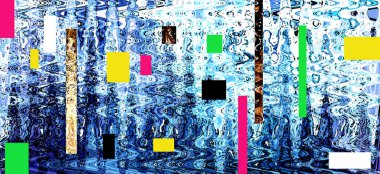 Hayattaki yaratıcı çizimler. Tasarımcılar için renkli ve güzel arkaplan modelleri