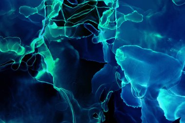 Alkol mürekkebi ve renkli soyut modern resim arka planıyla yapılmış yüksek kalite modern soyut resim..