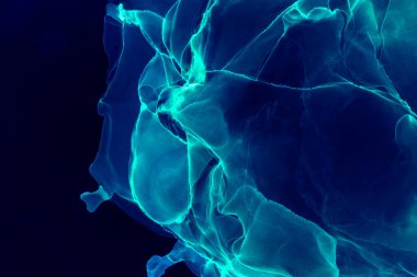 Alkol mürekkebi ve renkli soyut modern resim arka planıyla yapılmış yüksek kalite modern soyut resim..