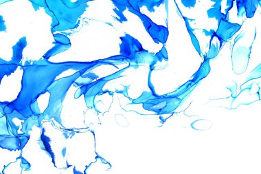 Alkol mürekkebi ve renkli soyut modern resim arka planıyla yapılmış yüksek kalite modern soyut resim..