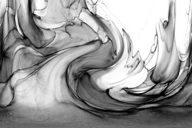 Alkol mürekkebi ve renkli soyut modern resim arka planıyla yapılmış yüksek kalite modern soyut resim..