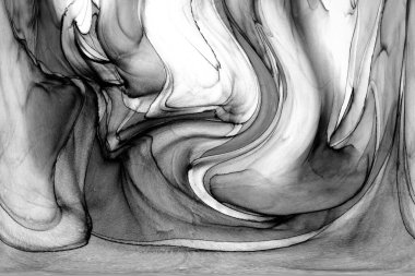 Alkol mürekkebi ve renkli soyut modern resim arka planıyla yapılmış yüksek kalite modern soyut resim..