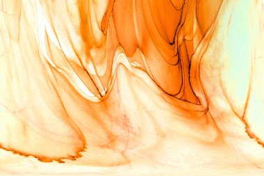 Alkol mürekkebi ve renkli soyut modern resim arka planıyla yapılmış yüksek kalite modern soyut resim..