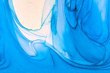 Alkol mürekkebi ve renkli soyut modern resim arka planıyla yapılmış yüksek kalite modern soyut resim..