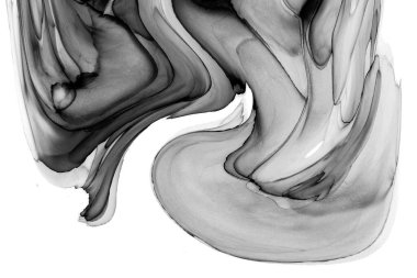 Alkol mürekkebi ve renkli soyut modern resim arka planıyla yapılmış yüksek kalite modern soyut resim..