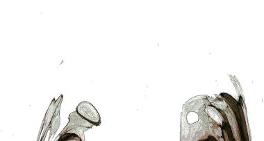 Alkol mürekkebi ve renkli soyut modern resim arka planıyla yapılmış yüksek kalite modern soyut resim..