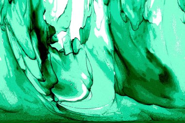 Alkol mürekkebi ve renkli soyut modern resim arka planıyla yapılmış yüksek kalite modern soyut resim..