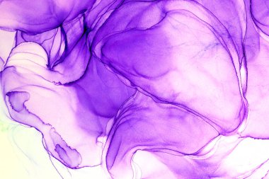 Alkol mürekkebiyle sunulan yüksek kaliteli soyut resim tasarımcıya modern bir sanat arkaplanı sunuyor..