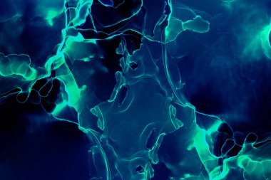 Alkol mürekkebiyle sunulan yüksek kaliteli soyut resim tasarımcıya modern bir sanat arkaplanı sunuyor..