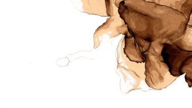 Alkol mürekkebiyle sunulan yüksek kaliteli soyut resim tasarımcıya modern bir sanat arkaplanı sunuyor..